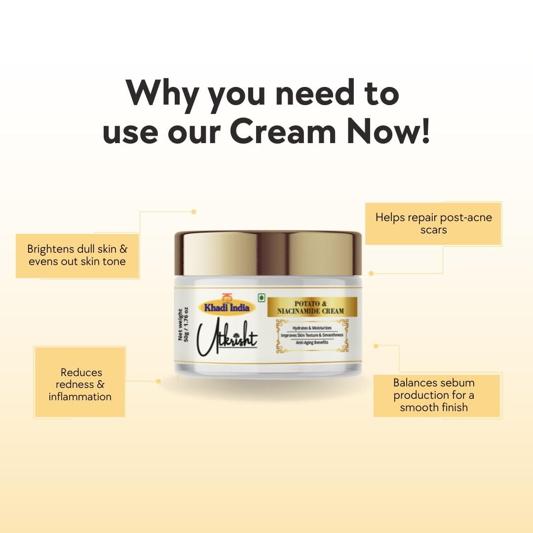 Vitamin C & Niacinamide Face Cream - Brightening & Anti-Pigmentation (50g)
