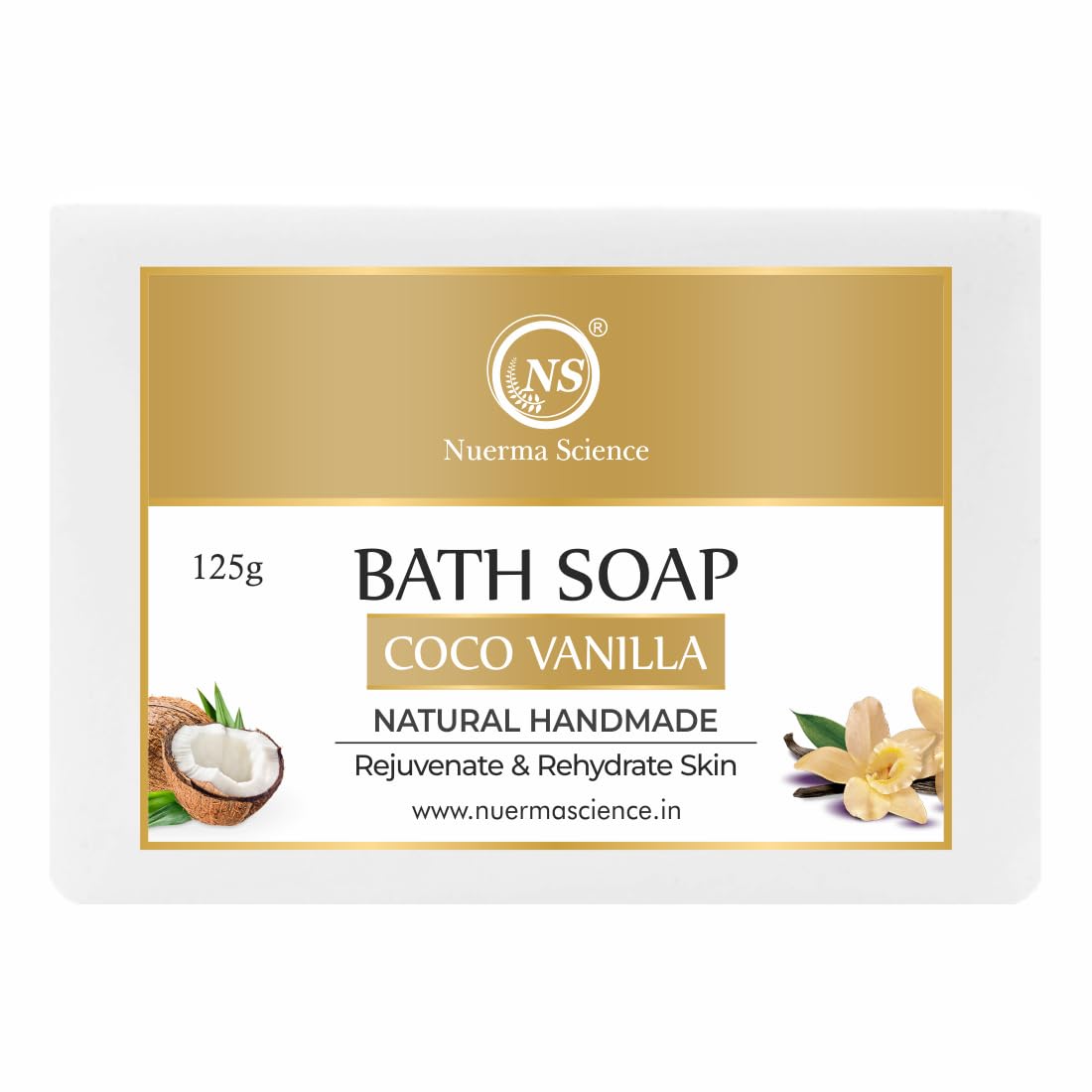 Coco Vanilla Bath Soap | Rejuvenate & Rehydrates Skin