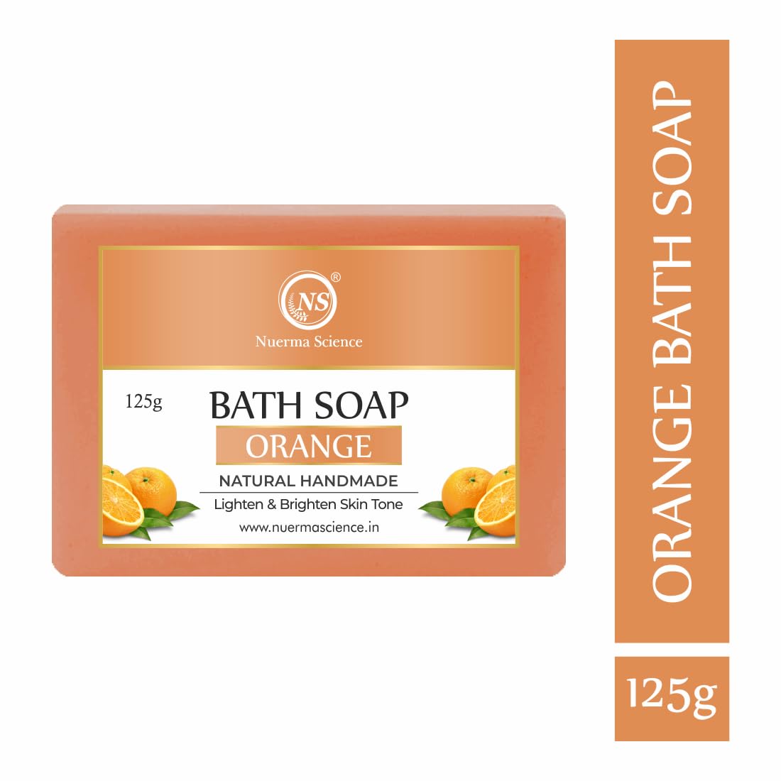 Orange Bath Soap | Energizing Citrus Cleanse