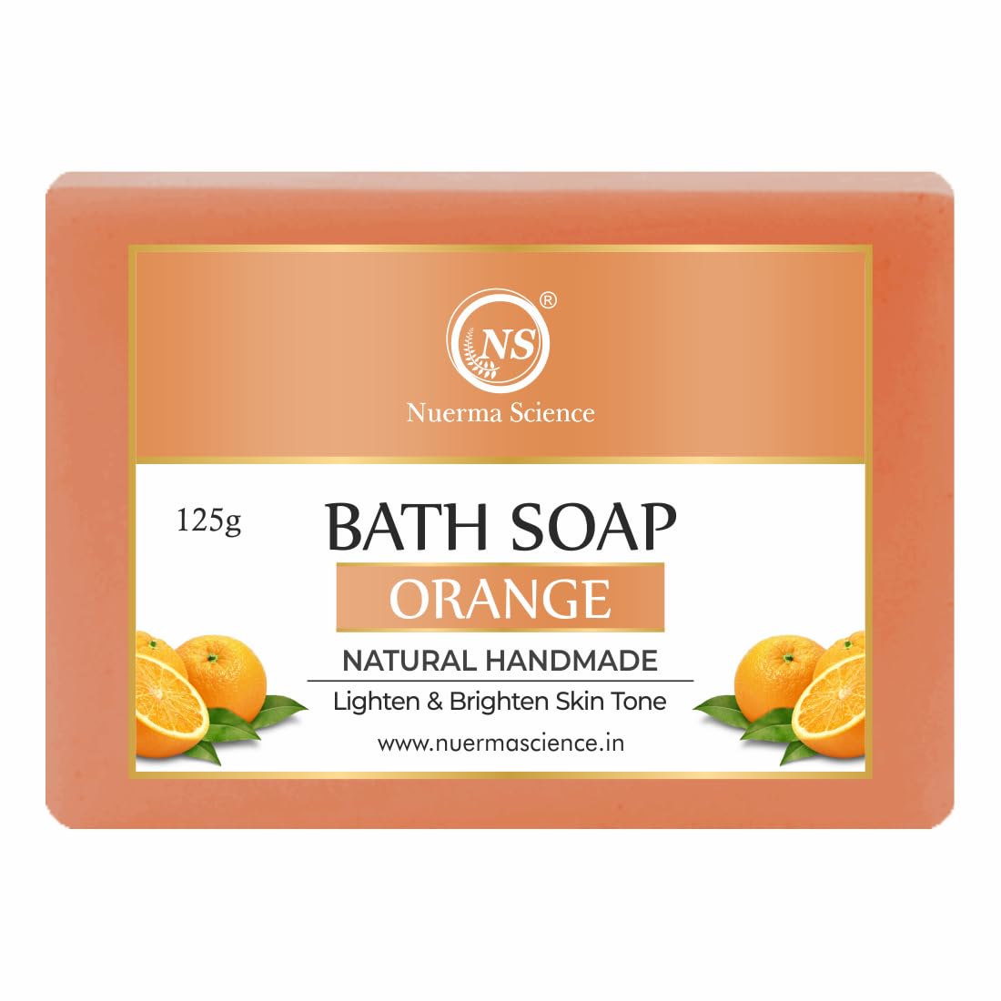 Orange Bath Soap | Energizing Citrus Cleanse