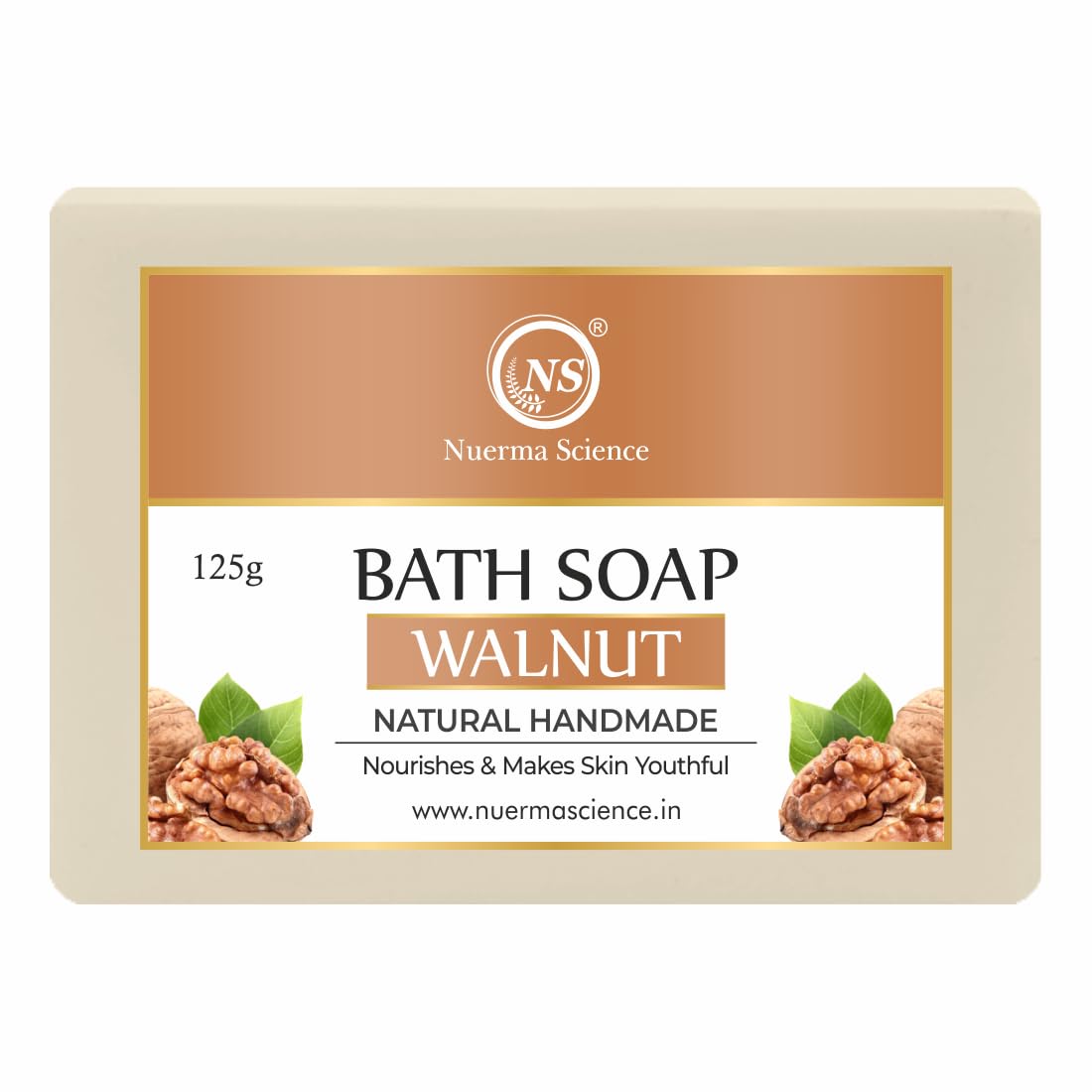 Walnut Bath Soap | Nourishes & Makes Skin Youthful