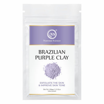 Brazilian Purple Clay - 100gm | Exfoliates Skin & Improves Skin Tone