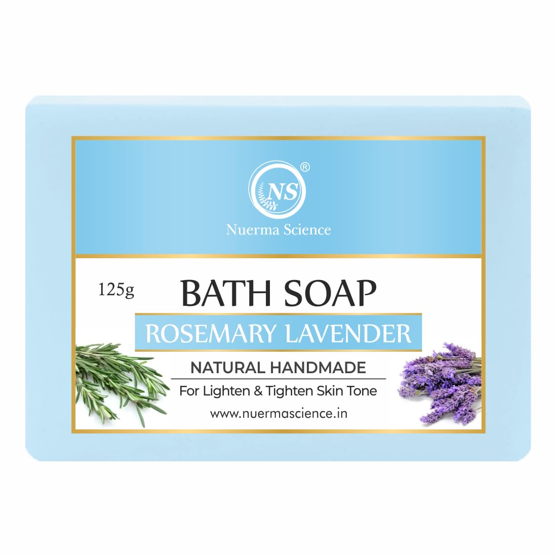 Rosemary Lavender Bath Soap | for Lighten & Tighten Skin Tone