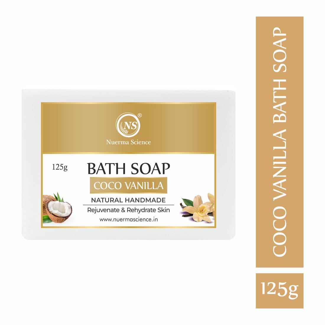 Coco Vanilla Bath Soap | Rejuvenate & Rehydrates Skin
