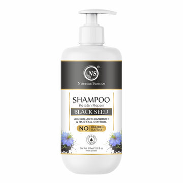 Sulphate Free Keratin Repair Black Seed Shampoo For Keratin Botox and Coloured Hair - 350ml