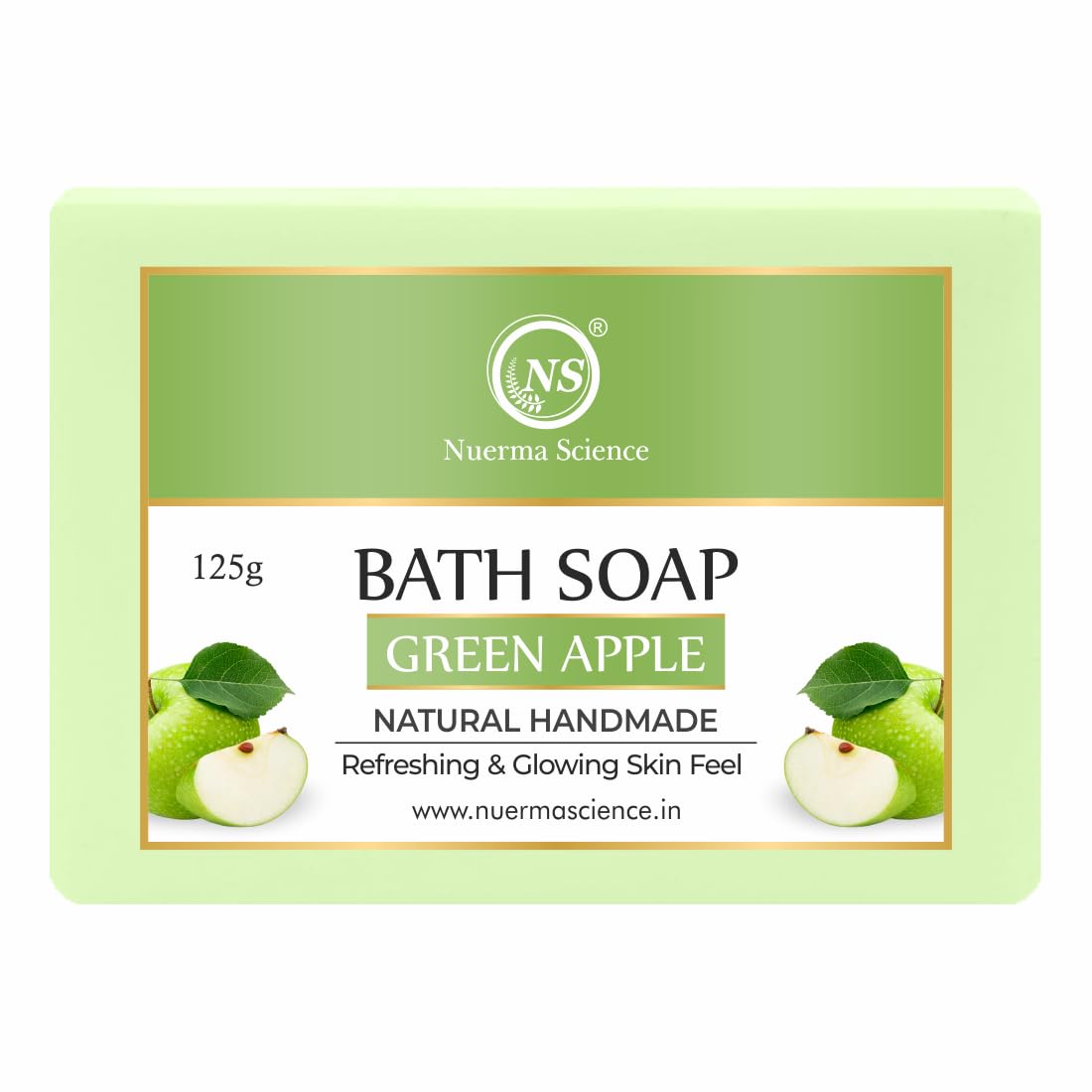 Green Apple Bath Soap | Refreshes & Revitalizes Skin