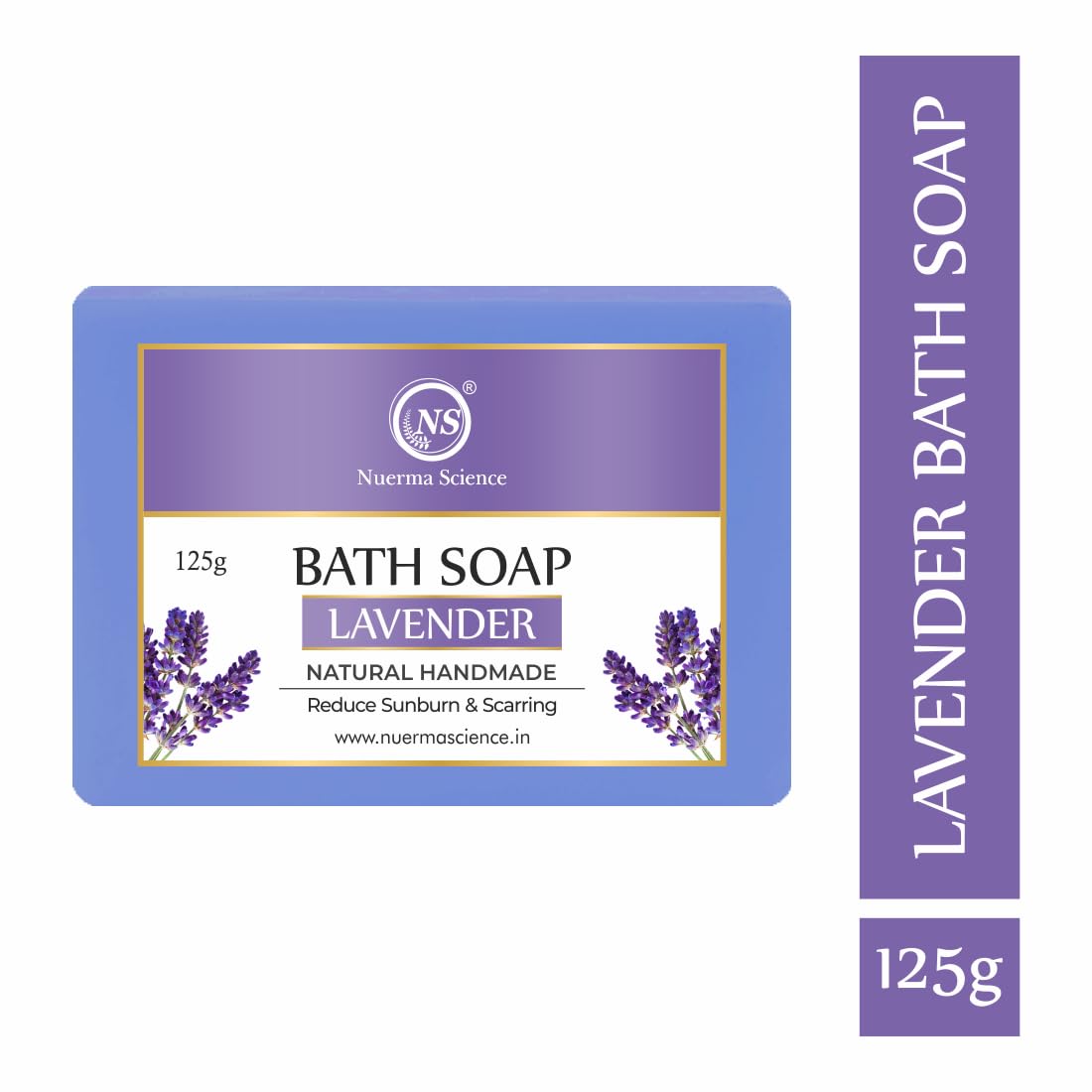 Lavender Bath Soap | reduce sunburn & scarring