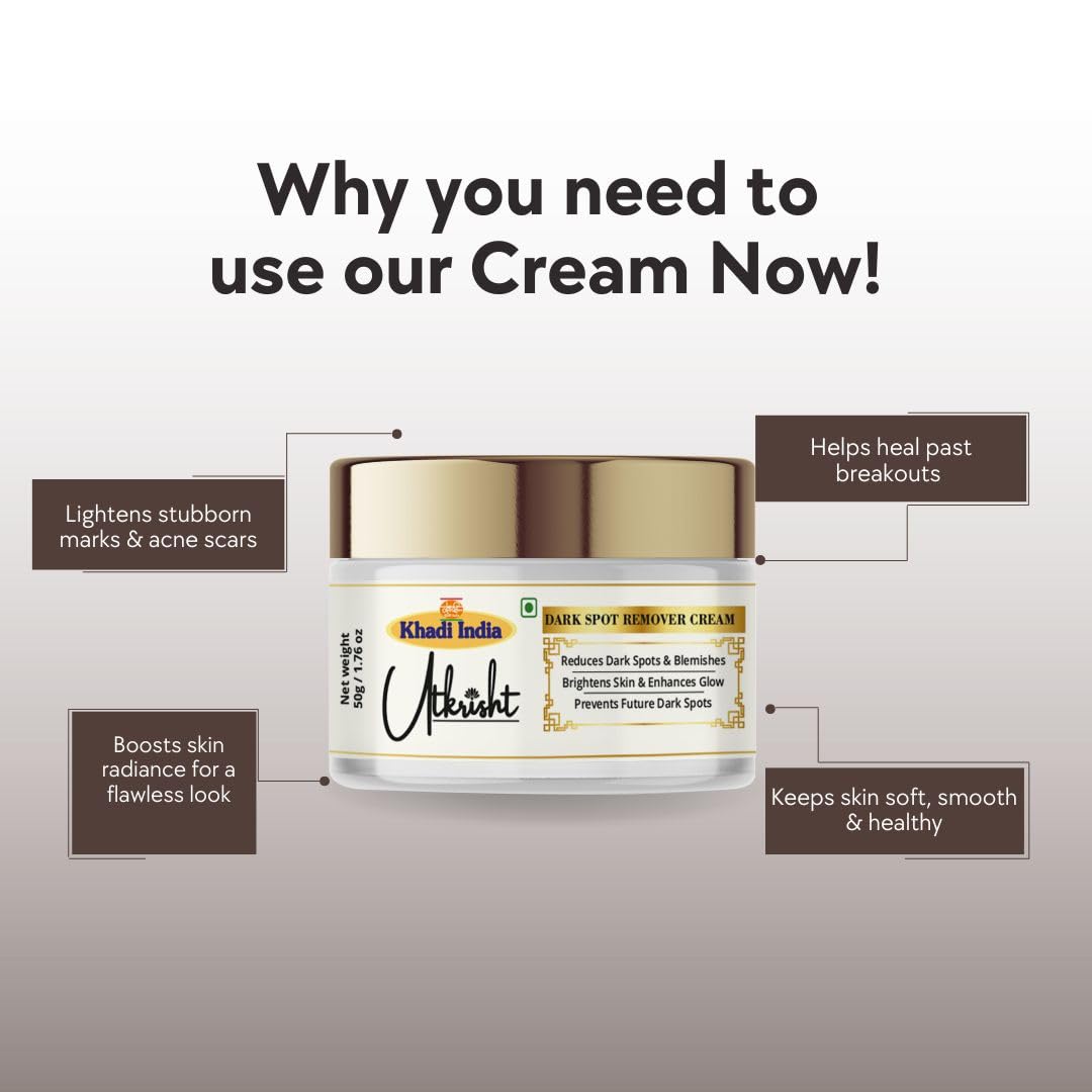 De-Tan Face Cream - Tan Removal & Skin Brightening (50g)