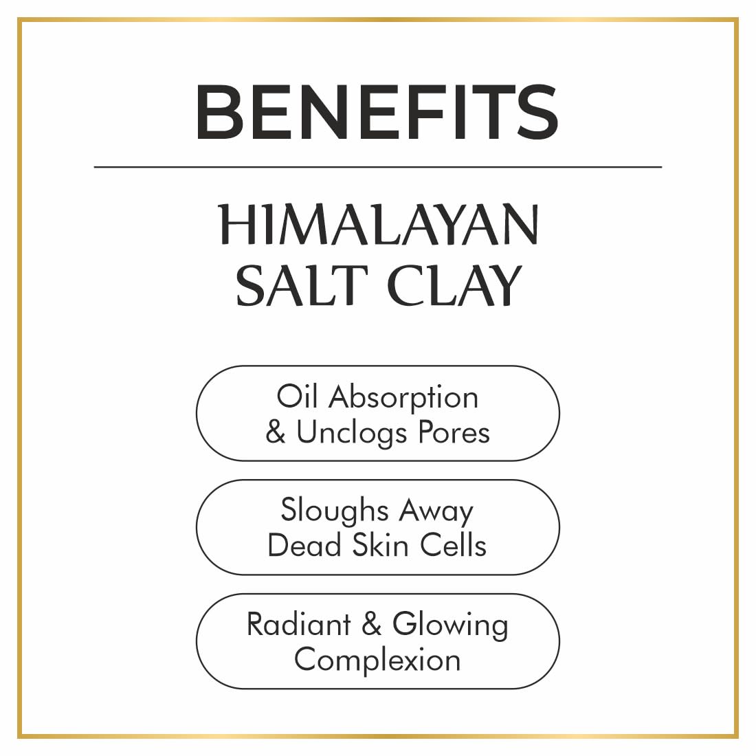 Himalayan Salt Clay - 100gm | Removes Impurities & Promotes Skin Glow
