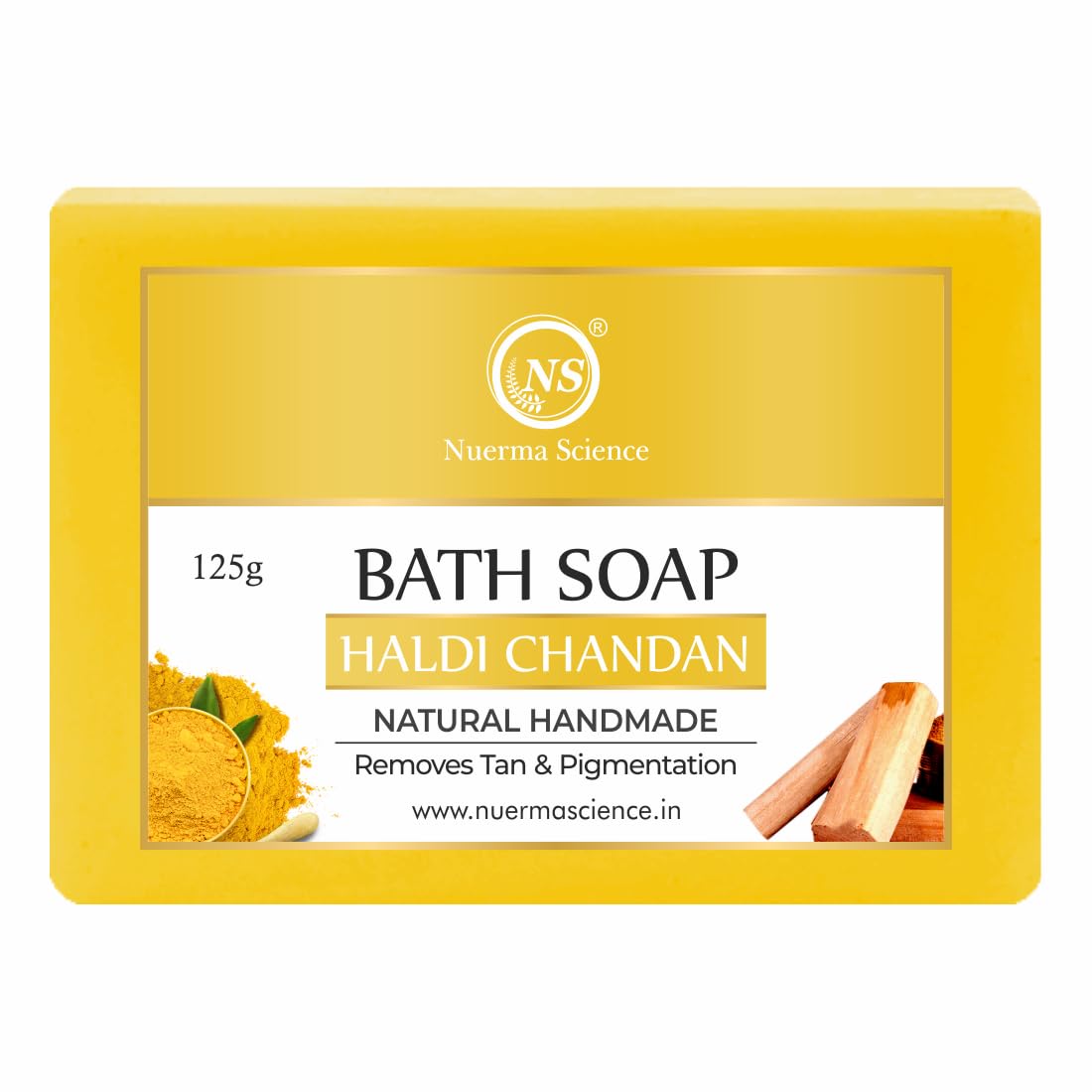 Haldi Chandan Bath Soap | Removes Tan & Pigmentation
