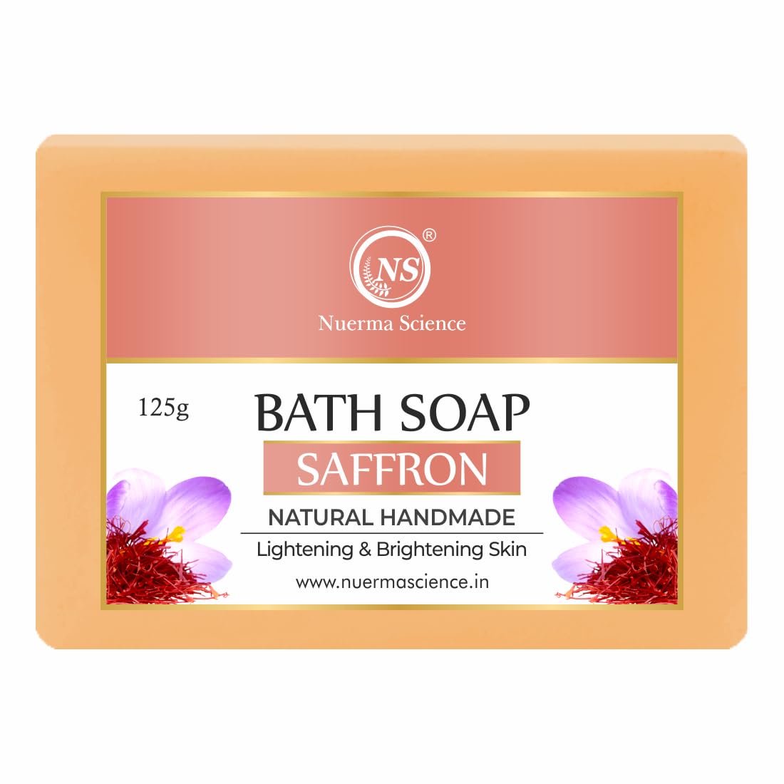 Saffron Bath Soap | Lightening & Brightening Skin