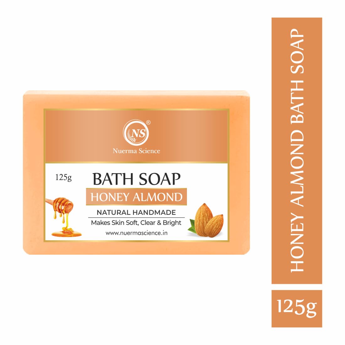 Honey Almond Bath Soap | Nourishes & Softens Skin