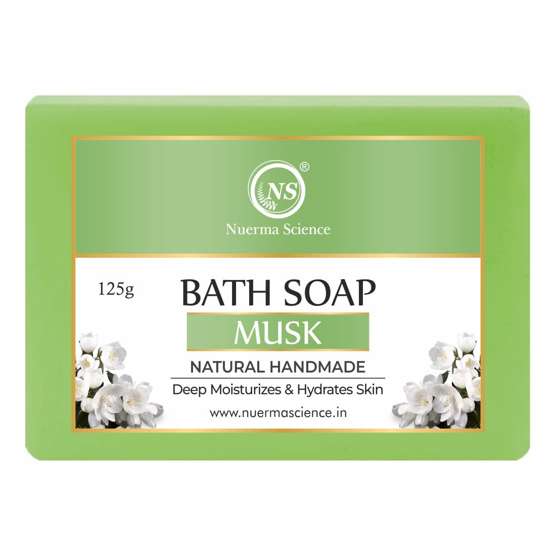 Musk Bath Soap | Enveloping Fragrance for All-Day Freshness