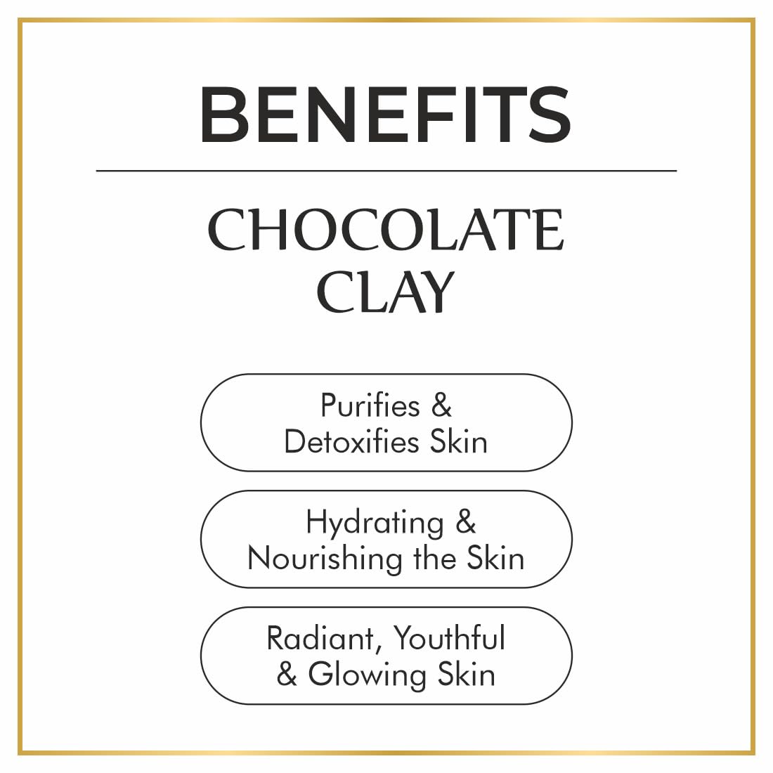 Chocolate Clay - 100gm | Radiant Glow & Balance Skin Tone