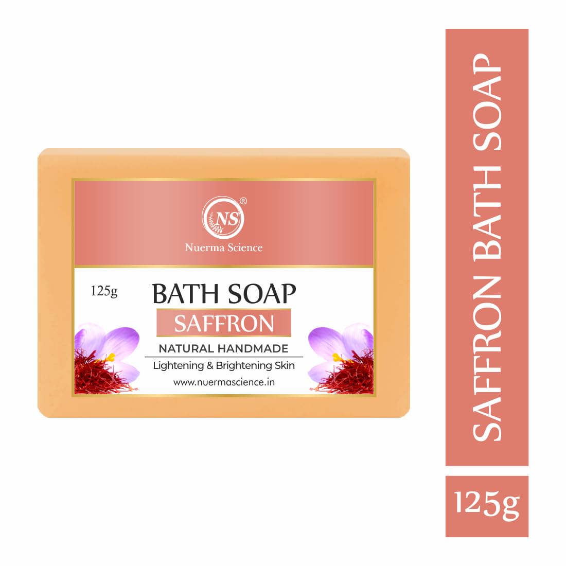 Saffron Bath Soap | Lightening & Brightening Skin