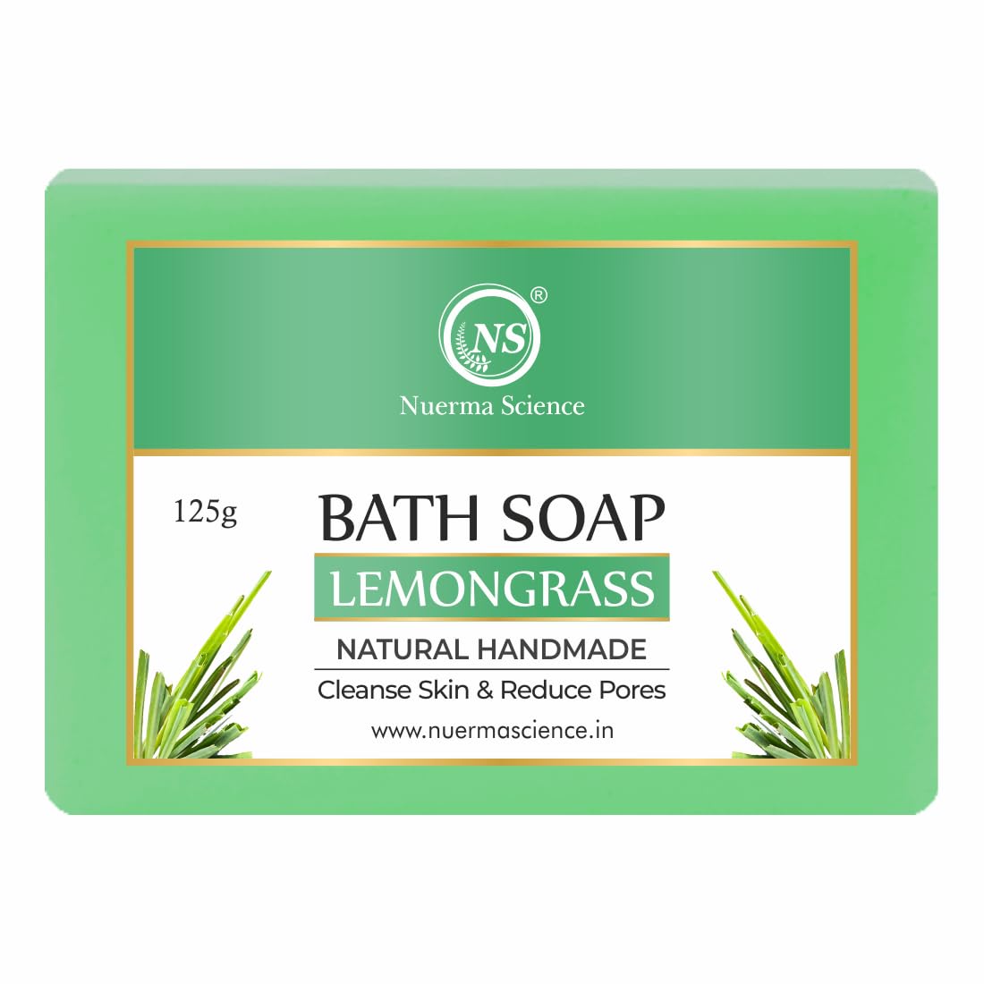 Lemongrass Bath Soap | Cleanse Skin & Reduce Pores