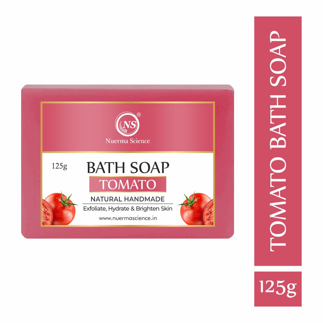 Tomato Bath Soap | Exfoliate, Hydrate & Brighten Skin