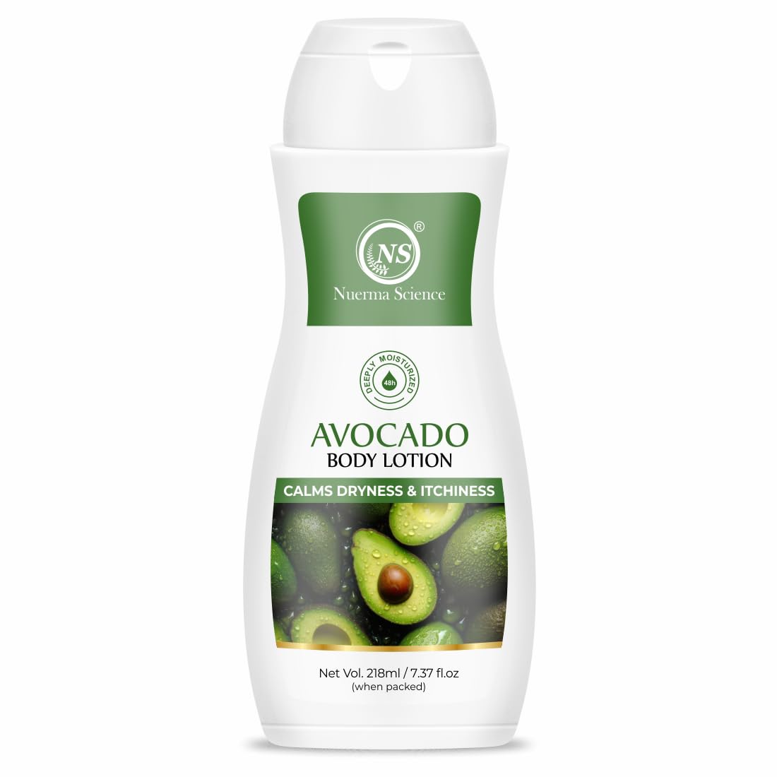 Avocado Moisturizing Body Lotion for Dry & Sensitive Skin with 24 hr Nourishment - 218ml