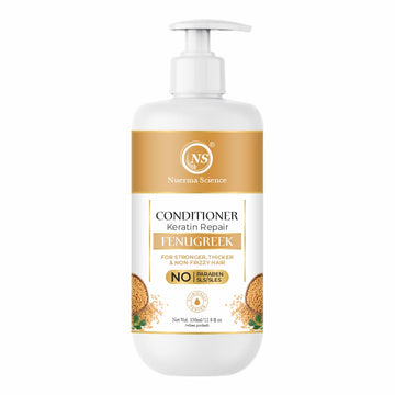 Keratin Repair Fenugreek Hair Conditioner for Stronger, Thicker & Non-Frizzy Hair - 350ml