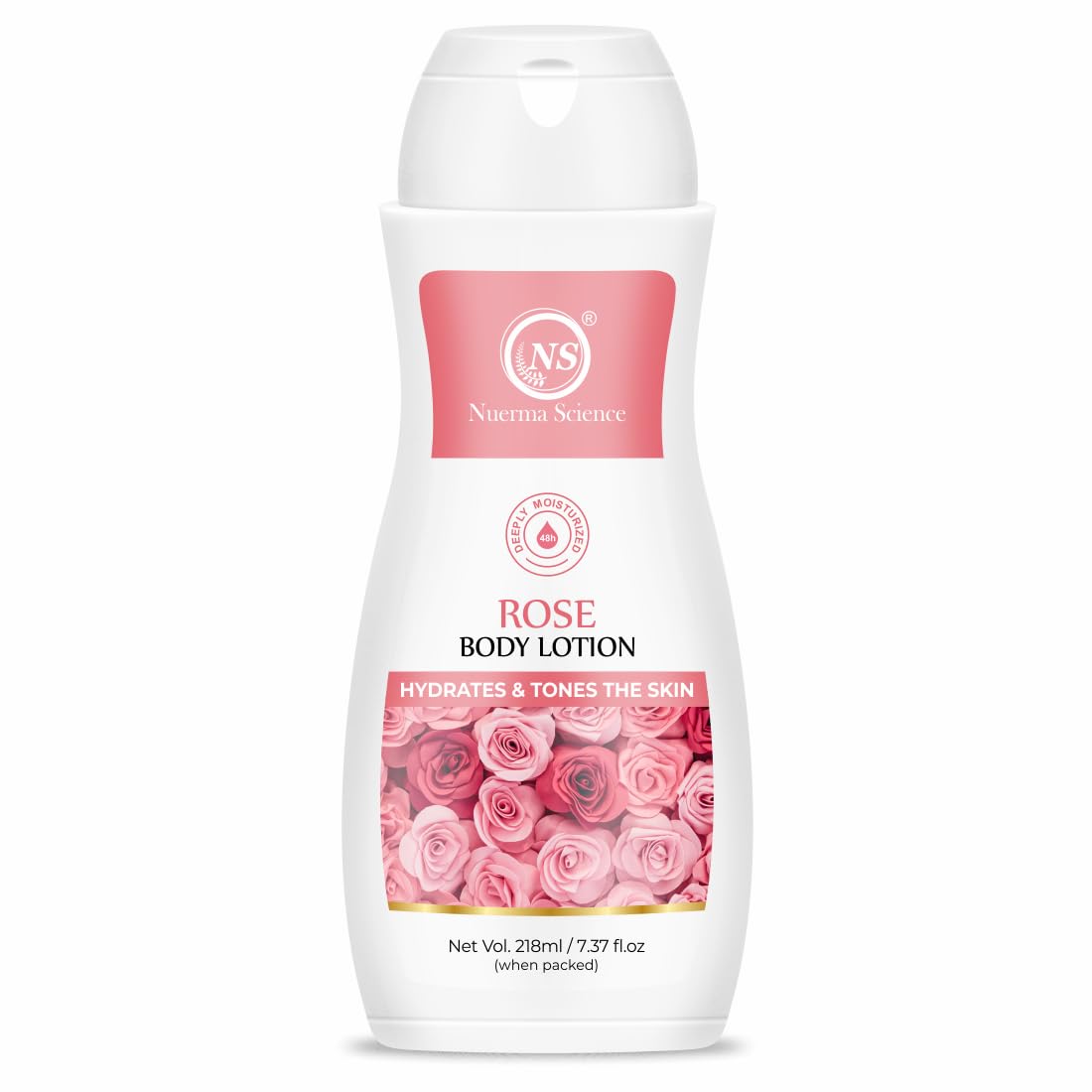 Rose Body Lotion for Deep Moisturizing, Hydration & Nourishment - 218ml