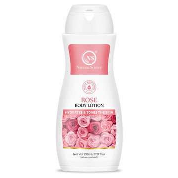 Rose Body Lotion for Deep Moisturizing, Hydration & Nourishment - 218ml