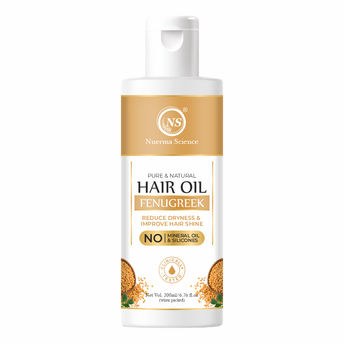 Fenugreek Hair Oil to Reduce Dryness & Improve Hair Shine