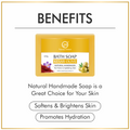 Kesar Olive Bath Soap | Brightens & Nourishes Skin - 125gm