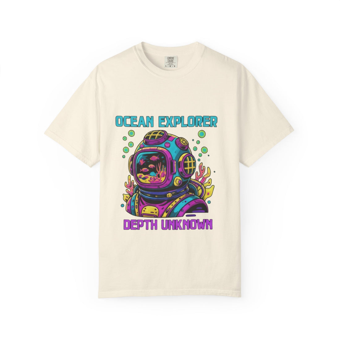 Ocean Explorer T-Shirt - Vibrant Vintage Style Tee, Perfect for Ocean Lovers, Gift for Marine Enthusiasts, Beach Wear, Adventure Style