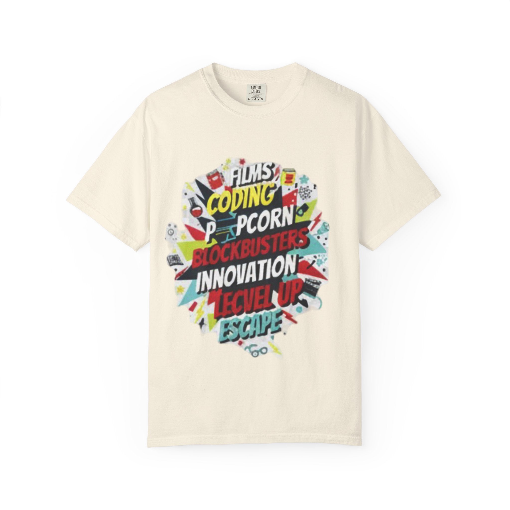 Gaming-Inspired Unisex T-Shirt - Perfect for Movie Nights, Tech Lovers, and Birthdays, Gift for Gamers, Geek Fashion, Retro Pop Culture Tee