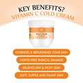 Vitamin C Cold Cream for Nourishing & Glowing Skin - 200gm