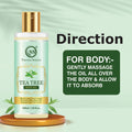 Tea Tree Body Oil for Skin Cleansing & Moisturization - 100ml