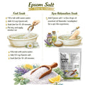 Epsom Salt - Pure Magnesium Sulfate for Bath, Spa & Foot Soak (1 Kg)