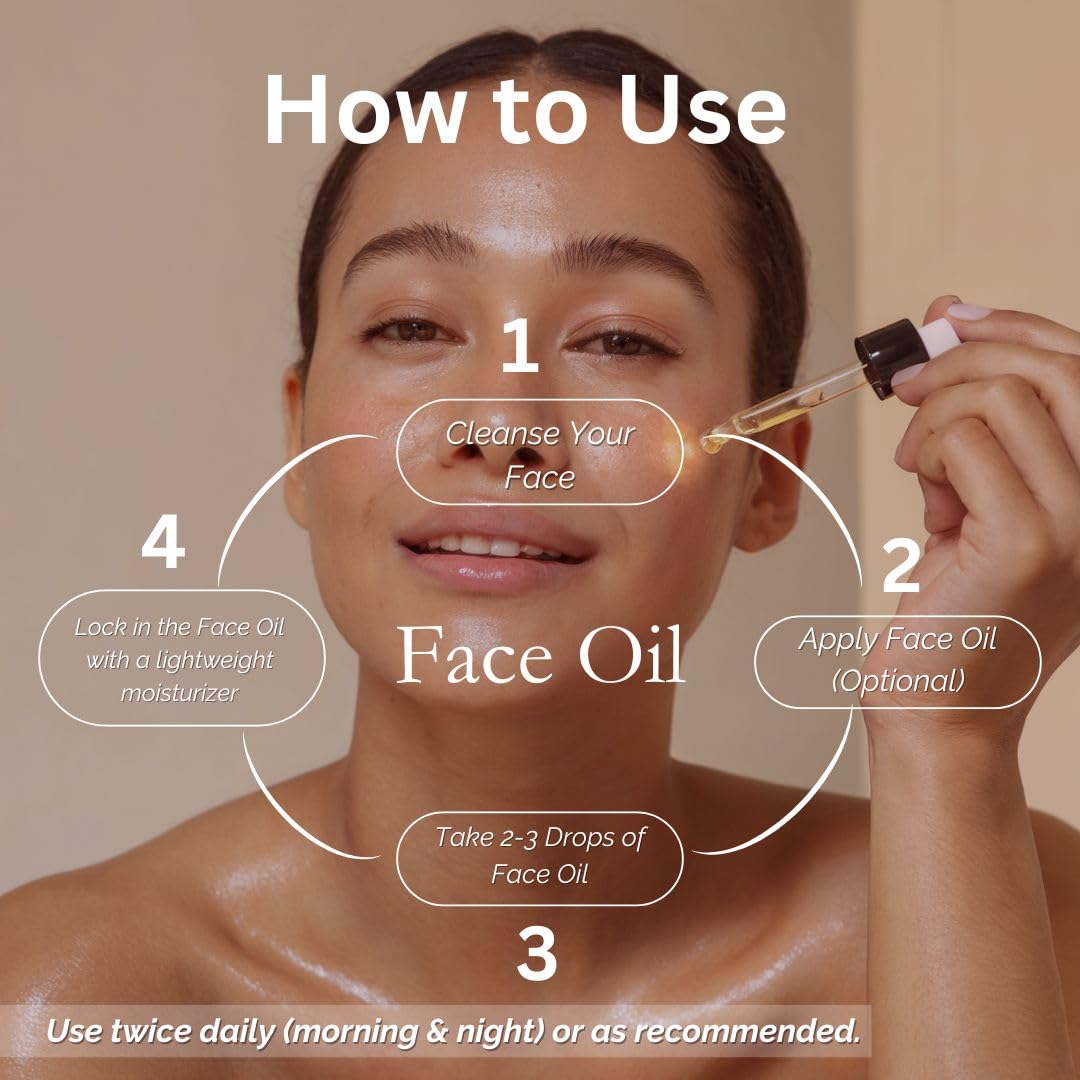 Kumkumadi Face Oil - Ayurvedic Brightening & Anti-Aging with Saffron (30ml)
