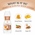 Honey Almond Advanced Nourishing Body Lotion | Deep Hydrating Moisturizer - 218ml