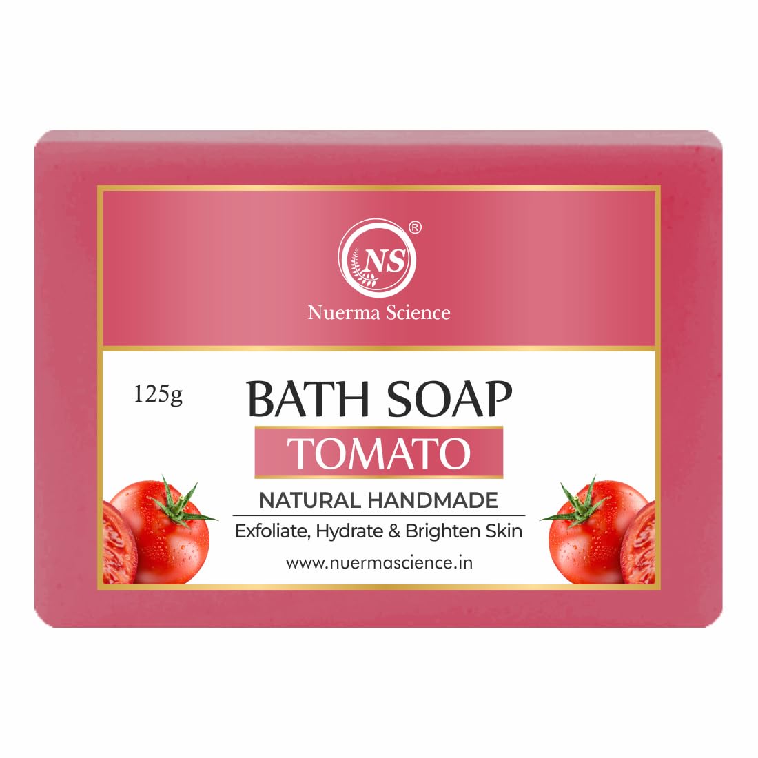 Tomato Bath Soap | Exfoliate, Hydrate & Brighten Skin