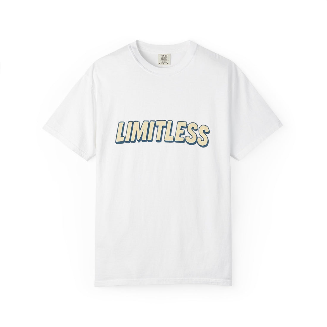 Limitless Graphic T-Shirt — Retro Layered Text Tee