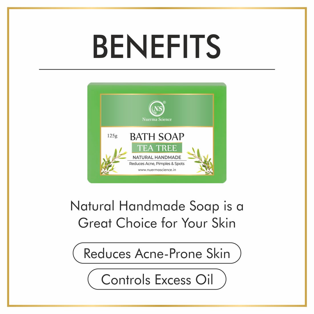 Tea Tree Bath Soap | Purifying Cleanse & Soothing Relief