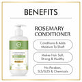 Keratin Repair Rosemary Hair Conditioner for Softer, Longer & Healthier Hair - 350ml