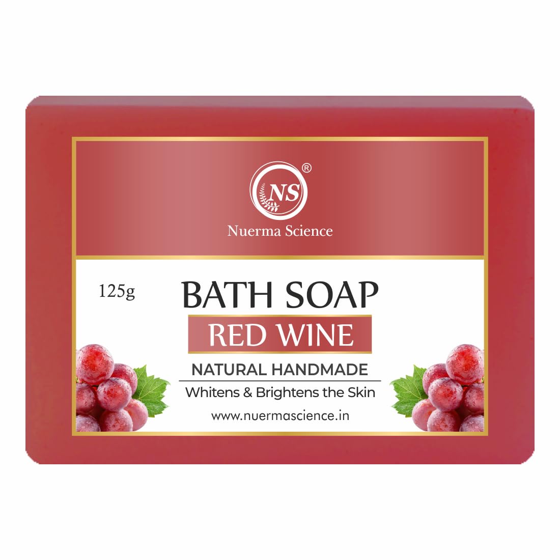Red Wine Bath Soap | Whitens & Brightens the Skin