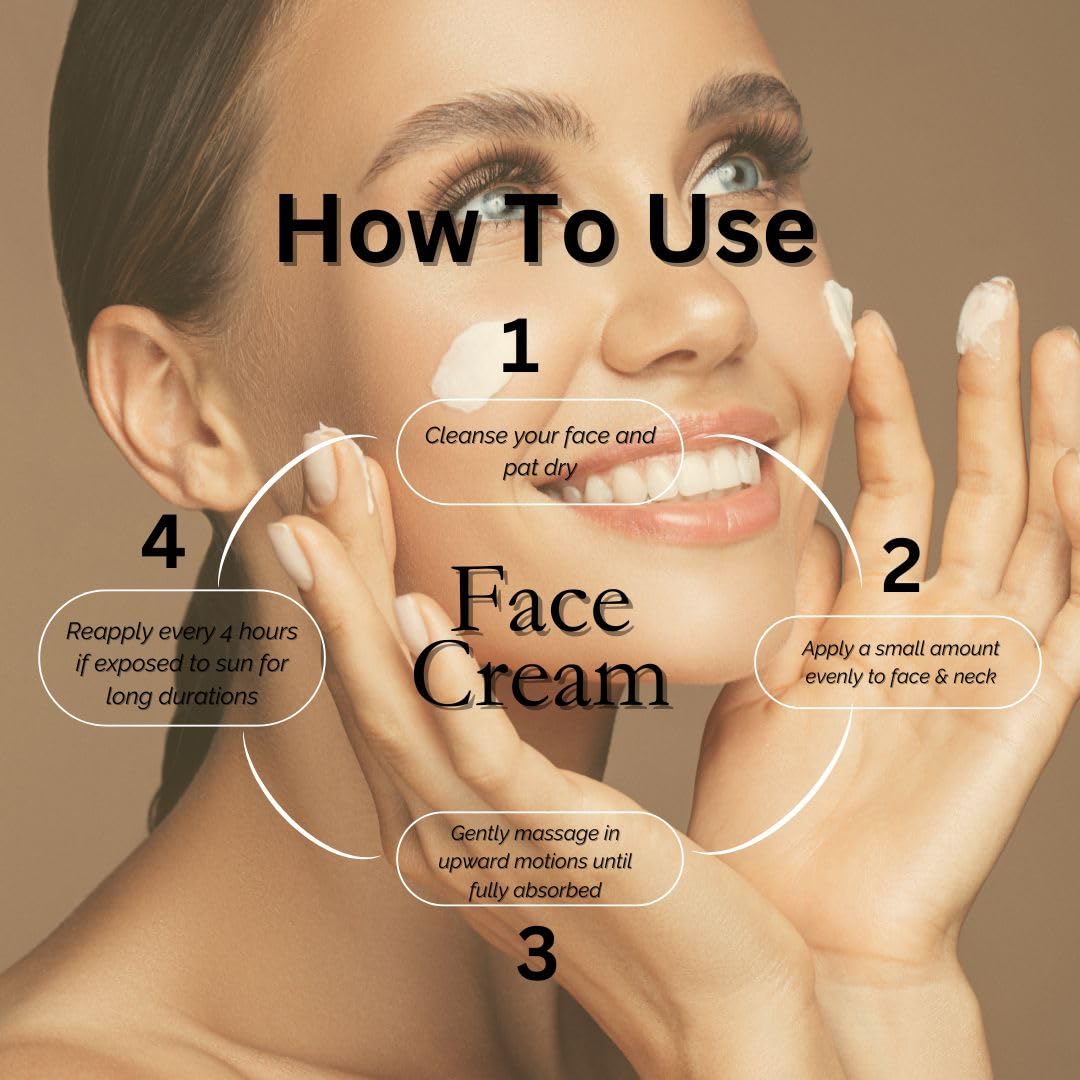 Vitamin C & Niacinamide Face Cream - Brightening & Anti-Pigmentation (50g)