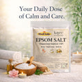 Epsom Salt — Pure Magnesium Sulphate for Bath Soak, Foot Soak & Muscle Pain Relief (1 Kg)