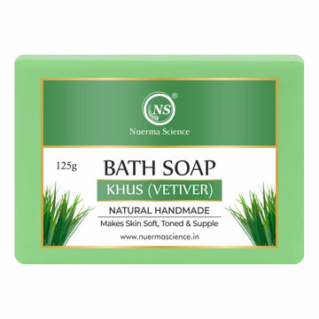 Khus Vetiver Bath Soap | Makes skin soft, toned & supple