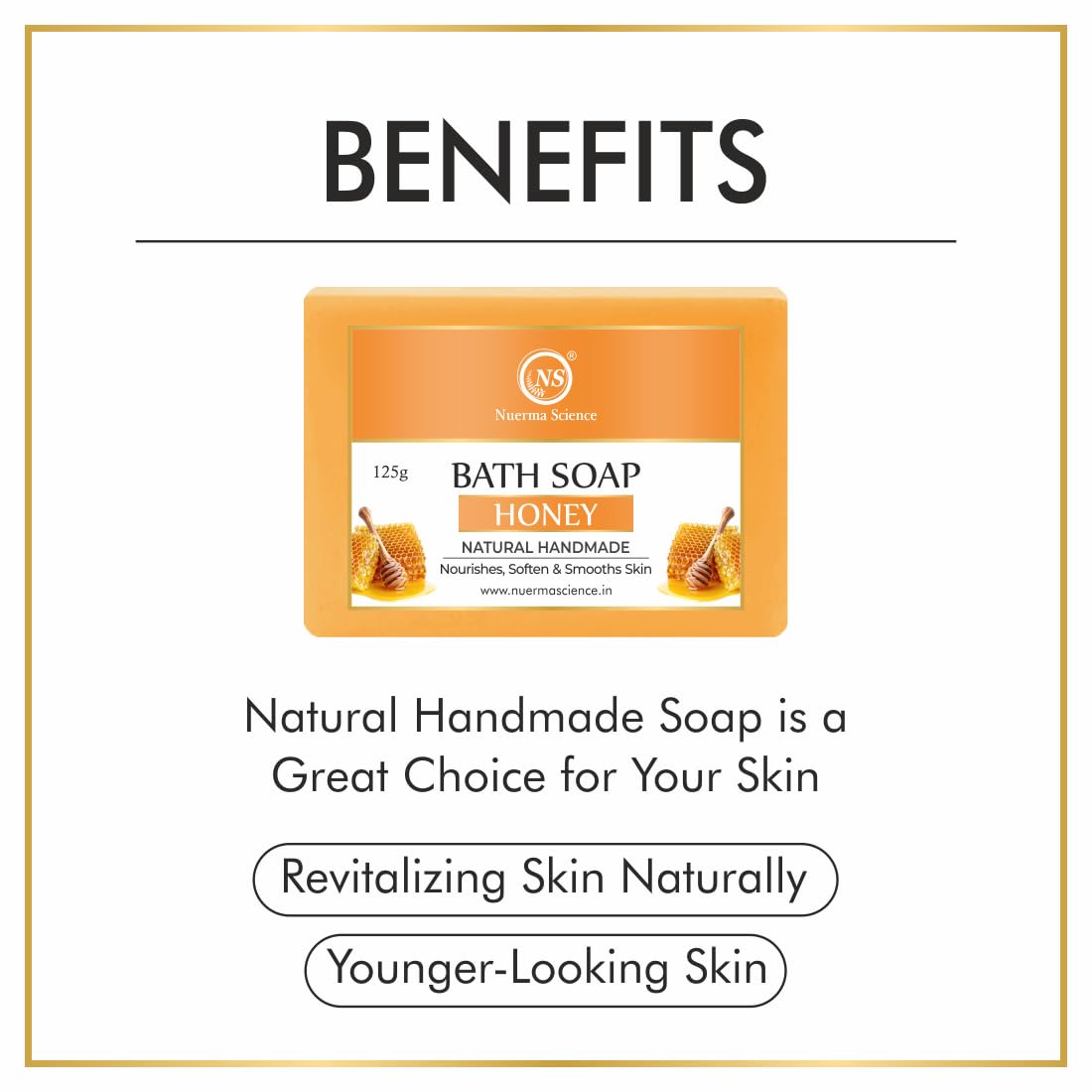 Honey Bath Soap | Nourishes, Soften & Smoothes Skin