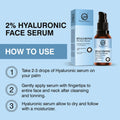 Hyaluronic Acid Face Serum with Vitamin C & E — Deep Hydration & Anti-Aging (30ml)