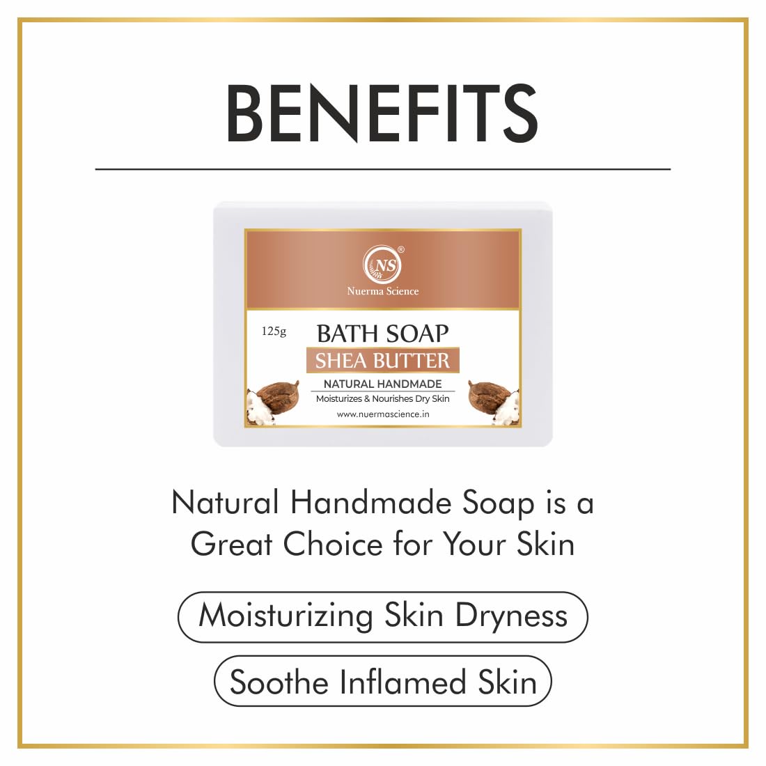 Shea Butter Bath Soap | Luxurious Hydration & Nourishment