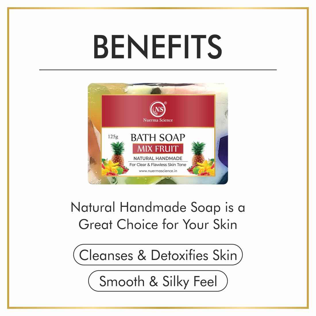 Mix Fruit Bath Soap | Revitalizes & Nourishes Skin