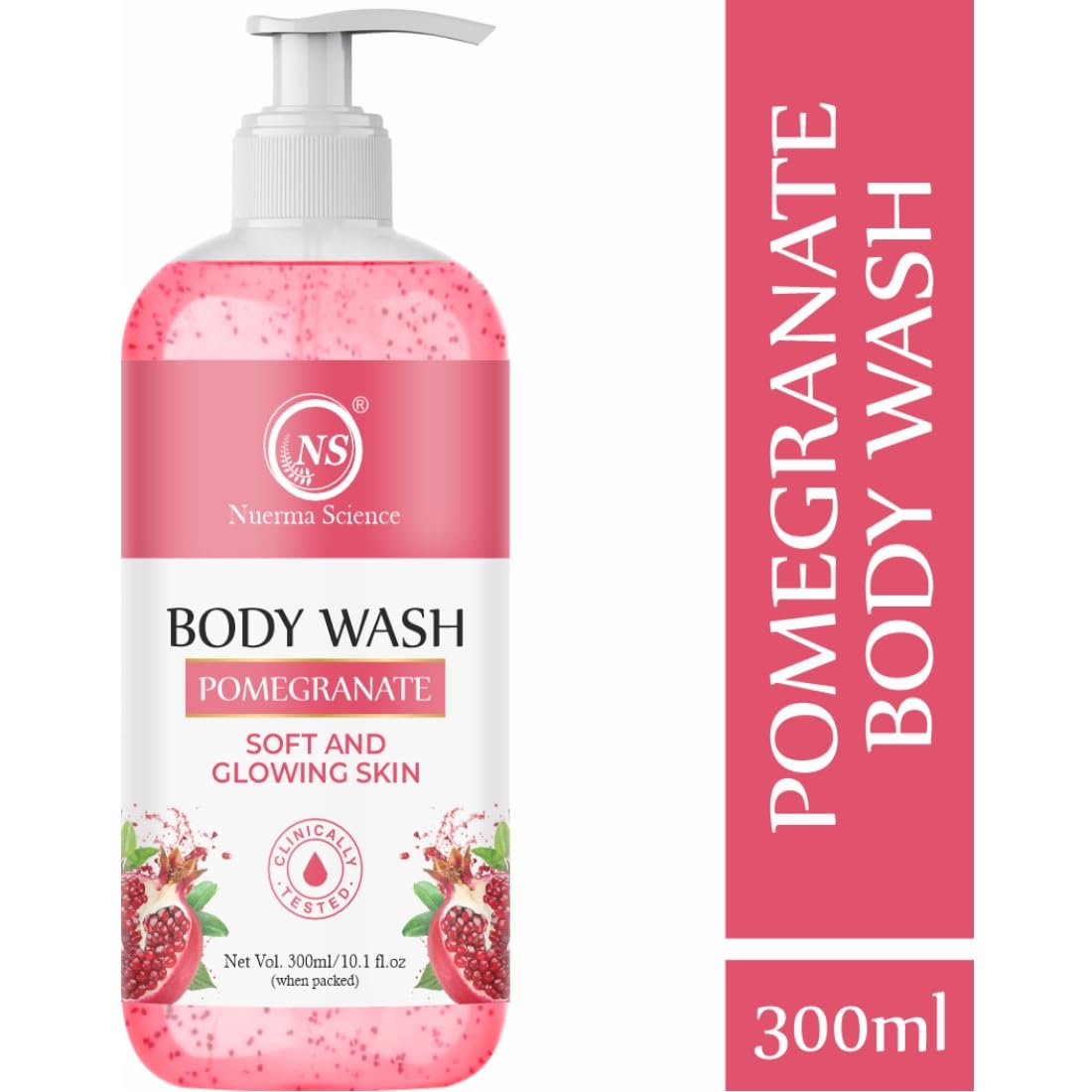 Pomegranate Body Wash | For Soft & Glowing Skin - 300ml