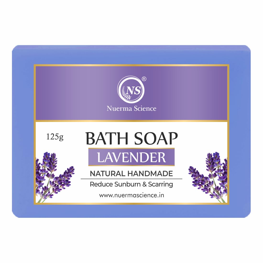 Lavender Bath Soap | reduce sunburn & scarring