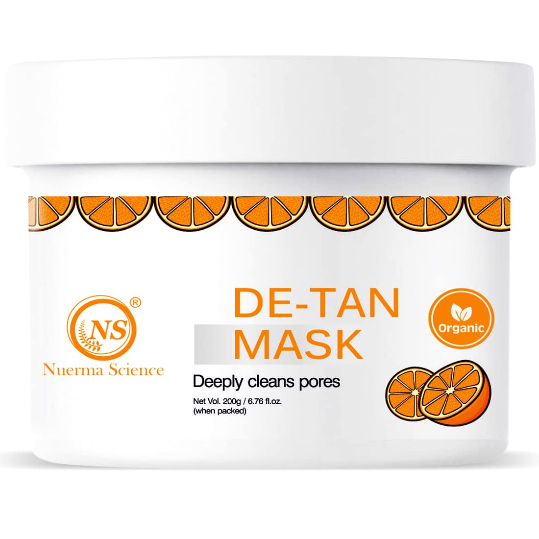De Tan Face Scrub — Tan Removal, Blackhead Removal & Instant Whitening (200gm)