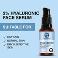 Hyaluronic Acid Face Serum with Vitamin C & E — Deep Hydration & Anti-Aging (30ml)